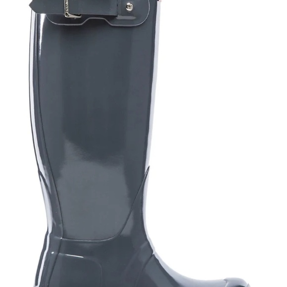 Hunter Boots Original Tall Gloss Graphite - Picture 5 of 5